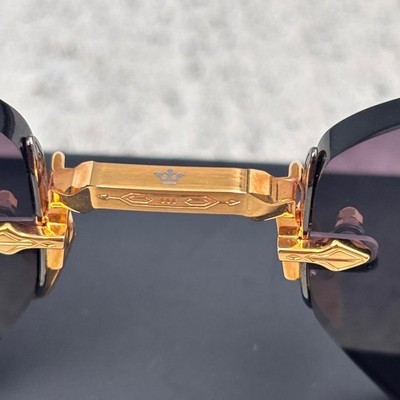 JACQUES MARIE MAGE Oatman Sunglasses / Eyeglasses JMMDA40 Gold