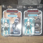 Kenner Star Wars Rogue One Imperial Assault Tank Commander and driver figures
