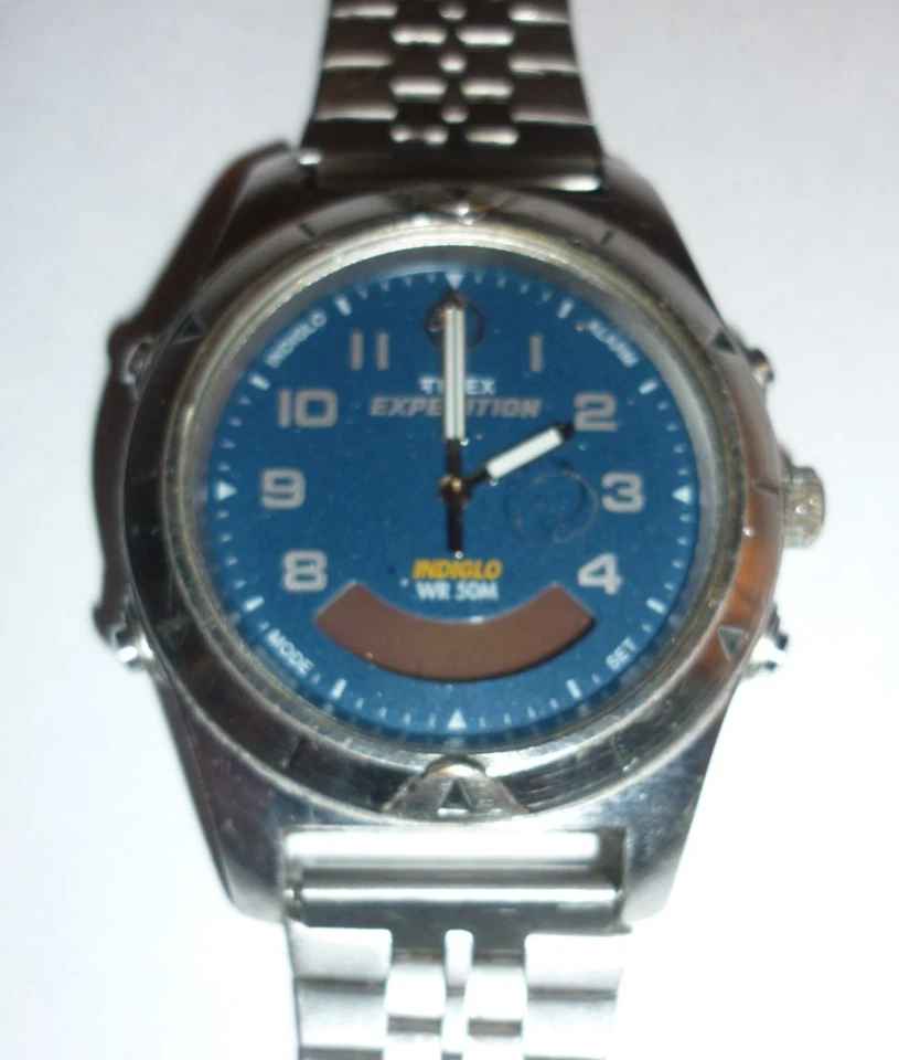 RELOJ HOMBRE TIMEX EXPEDITION INDIGLO ANA-DIGI ALARM WR 50M Foto 2 de 4