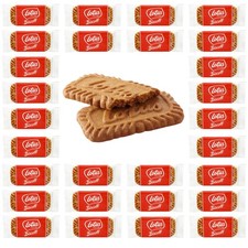 30 Lotus Biscoff Caramelised Vegan Biscuits Individually Wrapped