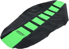 SDG 6-Rib Gripper Seat Cover - Green Top/Black Sides/Black Ribs 95941KGK