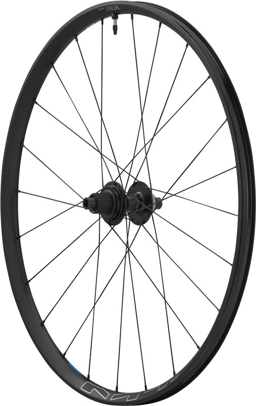 Shimano WH-MT601 tubeless rear wheel, 12-speed, 29er, 12x142mm axle,  black