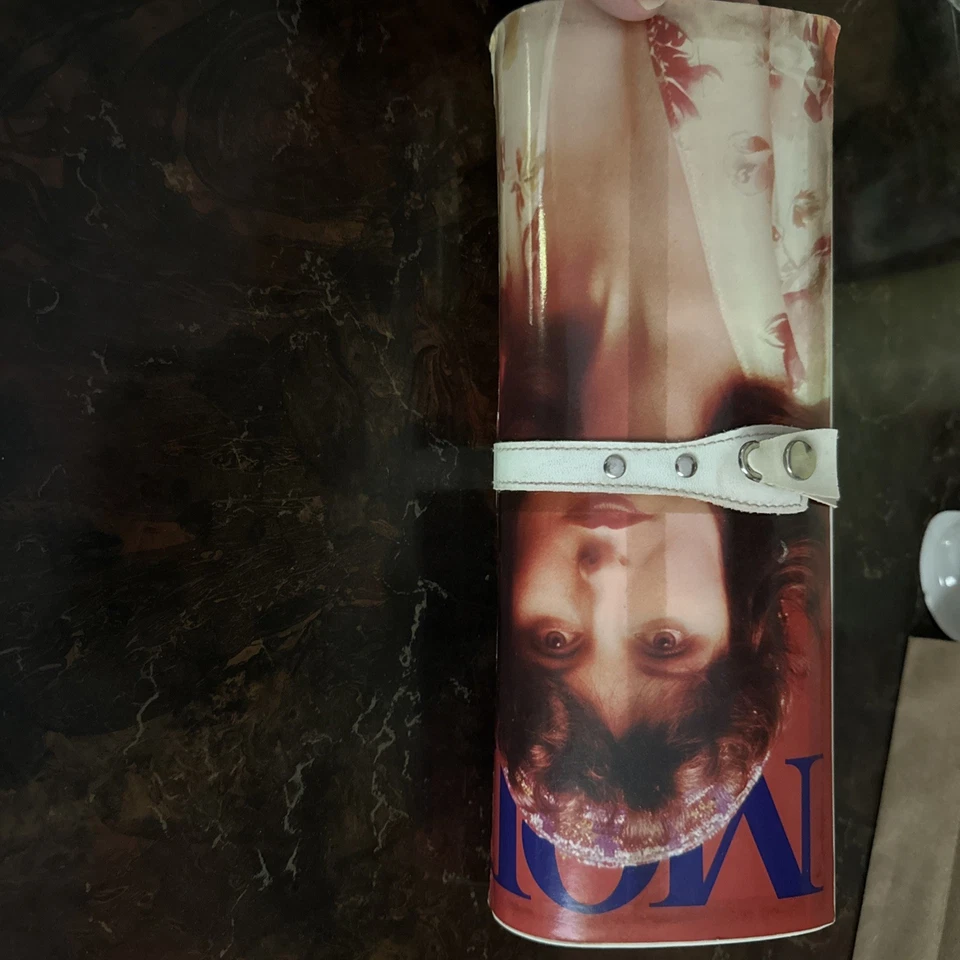 Cartera clutch de plástico vintage de los años 70 de moda Foto 2 de 2