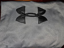 Under Armour Sweatshirt Size Large YLG Loose Youth Gray Hoodie Logo Pullover
