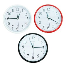 30cm Wall Clock Silent Non Ticking Quality Quartz  Round Home/Office/Classroom