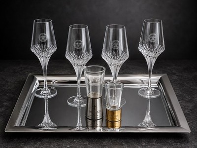 Remy Martin LOUIS XIII Glasses For Cognac 2cl Baccarat Crystal Set of 3 NIB.