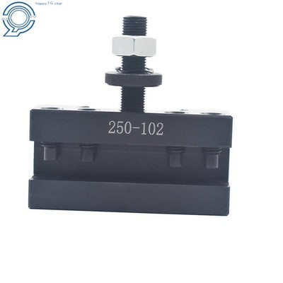 2# Quick Change Tool Post Boring Turning Holder AXA 250-102 for Lathe 6 - 12''