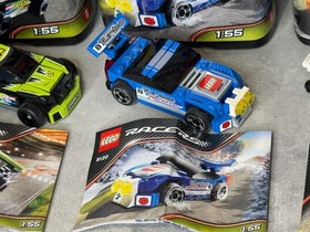 LEGO 8119 8120 8121 8122 8125 - RACERS TINY TURBOS 100% COMPLETE RARE