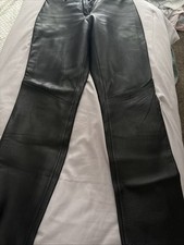 Vintage 90s Guess Lambskin Leather Pants   Size 8   Excellent Condition