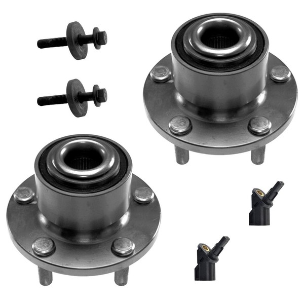 2 Radlager FüR Ford C-Max Focus II DA Vorderachse U 2 ABS Sensor Links Rechts-image