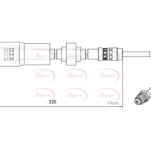 APEC Brake Hose HOS4119
