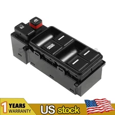 Master Window Switch Driver Side for Honda Accord 2003-07 4Door 35750SDAH12