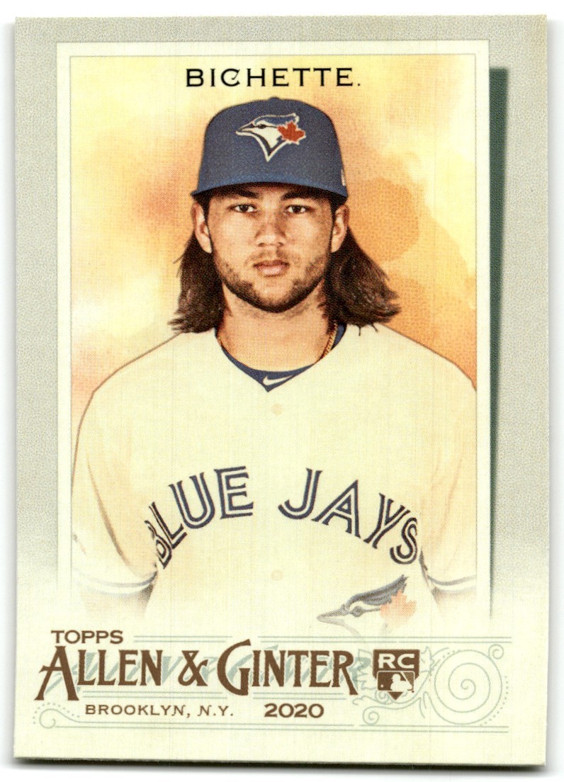 2020 Topps Allen & Ginter Bo Bichette Rookie Toronto Blue Jays #112
