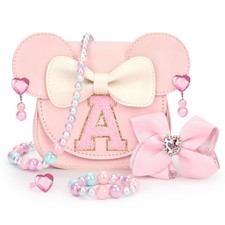 mibasies Toddler Purse Gifts for Girls: 3 Year 5 x 5.2 x 2 inches, Pink Set