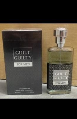 GUILT GUILTY men's designer 3.4 oz EDT cologne spray by Fragrance Couture