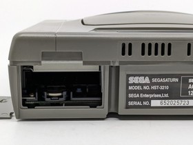 SEGA Saturn HST-3210 Gray Console Complete Set Tested Japan NTSC-J