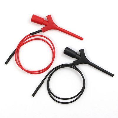 Für Industrie Prüfhaken Clip 1Kit 3A Max Mit 2mm Multimeter Grabber