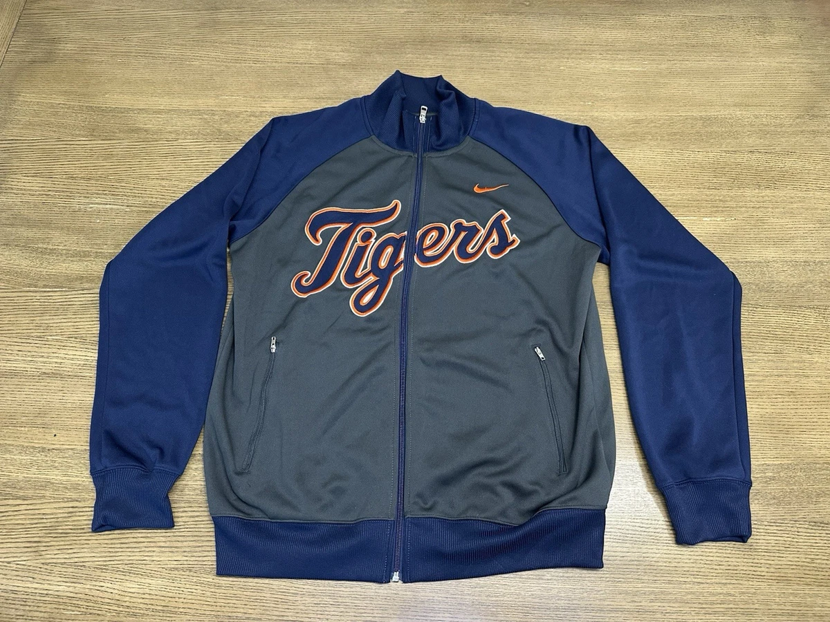 ナイキ デトロイトタイガース MLB プルオーバー ナイロン MLB