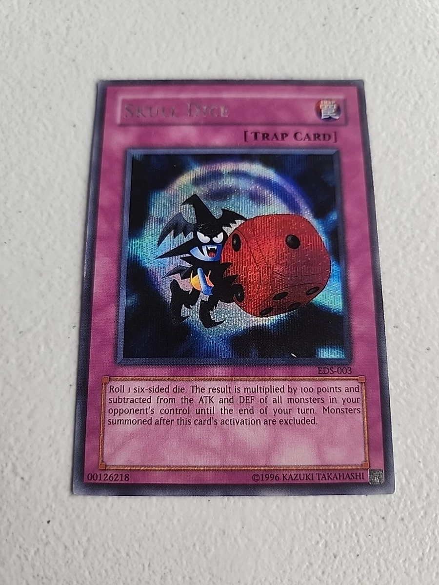 yugioh card skull dice Amazon.com: Yu-Gi-Oh! - Skull Dice (EDS-003) - Eternal Duelist Soul GBA  Promo - Promo Edition main image 0