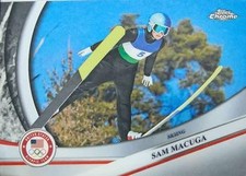 2026 Topps Chrome U.S. Winter Olympic & Paralympic Team Sam Macuga 68 USA