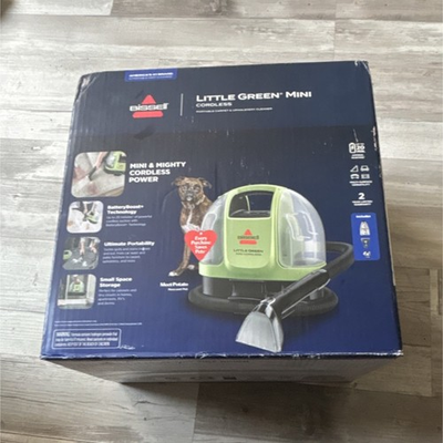 #ad BISSELL Little Green Mini Cordless Spot Cleaner BatteryBoost Tough Stain Tool $75.00