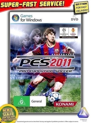 Pro Evolution Soccer 2011 PC *NEW *OZI *OFFICIAL WORLD CUP PES 11 Football Game
