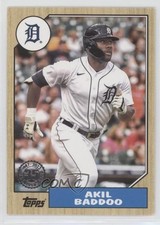 2022 Series 1 1987 Topps Baseball 35th Anniversary Akil Baddoo #T87-92 0rv8