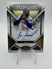 2023 Topps Tier One Tier One Talent Lee Smith /299 Cubs HOF Mint