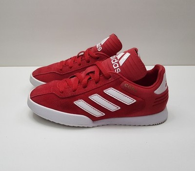 ADIDAS COPA SUPER JUNGEN MÄDCHEN GRÖSSE 12 UK EUR30,5 ROT WILDLEDER SNEAKER SCHUHE TURNSCHUHE