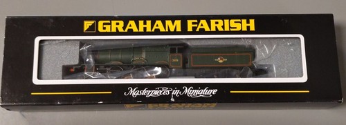 Graham Farish 372-000 N British Railway 49XX Garth Hall 4-6-0 Steam Loco #5955 | Condition: Used