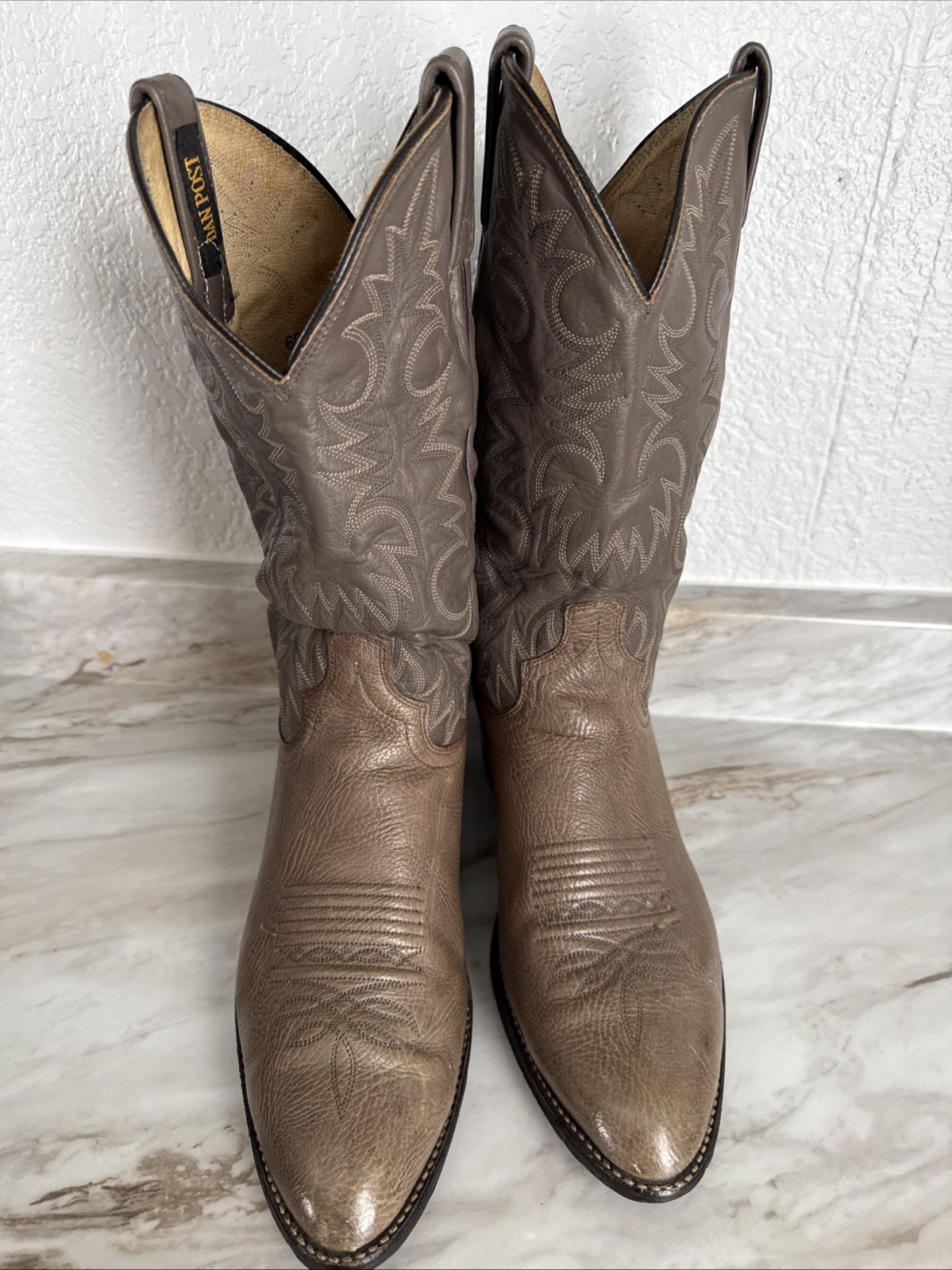 vintage dan post cowboy boots P2070 Men’s Size 11 D