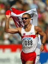 Roman Magdziarczyk of Poland in Mens 50km walk at 9th IAAF World A- Old Photo
