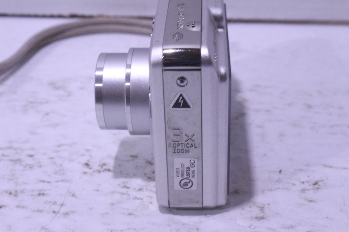 Sony Cyber-shot DSC-W50 6.0MP Digital Camera - Silver for sale