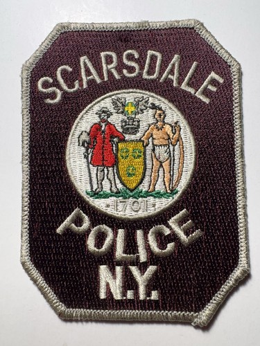 Scarsdale New York Police Patch