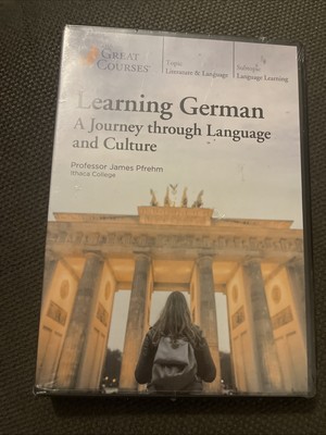 Great Courses Learning German: A Journey Through Language & Culture NEW 6 DVD