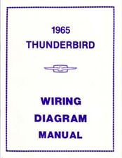 1965 Ford Thunderbird Wiring Diagrams Manual 1965 Ford Thunderbird Wiring Diagrams Manual