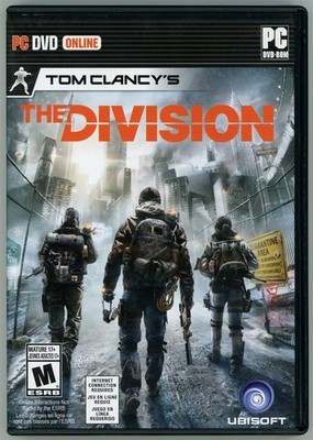 Tom Clancy's The Division (Windows PC, 2016) 5 Discs & Manual w/Key Resurfaced