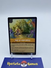 Disney Lorcana Part Of Your World 30/204 Rare NM Non Foil