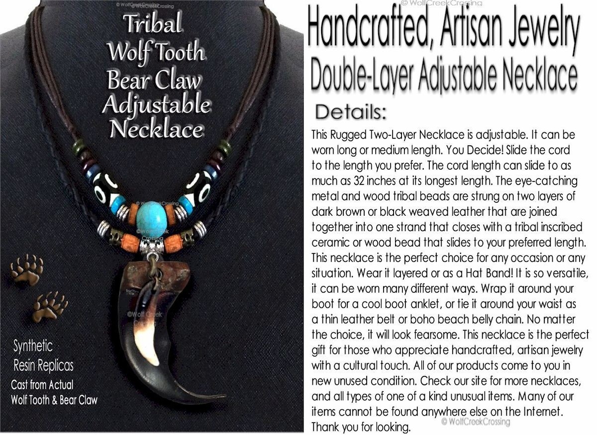 ネックレス・ペンダント Bear's two-claw necklace ネックレス・ペンダント Bear's two-claw necklace Two Tone