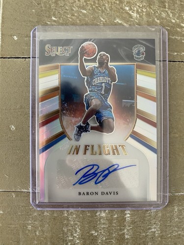 Baron Davis NBA Panini Select In Flight Auto Autograph #/249