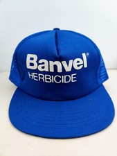 Vtg USA MADE Banvel Herbicide Farm Trucker Hat Snapback Cap Vintage