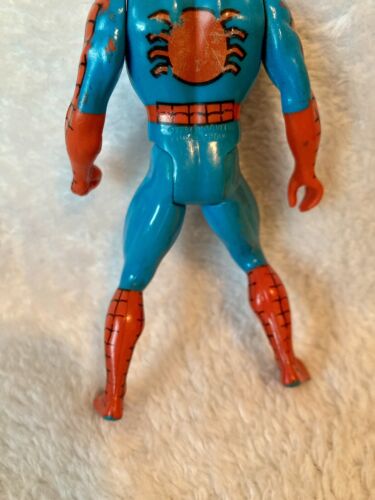 SPIDER-MAN Marvel Secret Wars 4 inch Vintage Action Figure 1984 Spiderman - Picture 8 of 9
