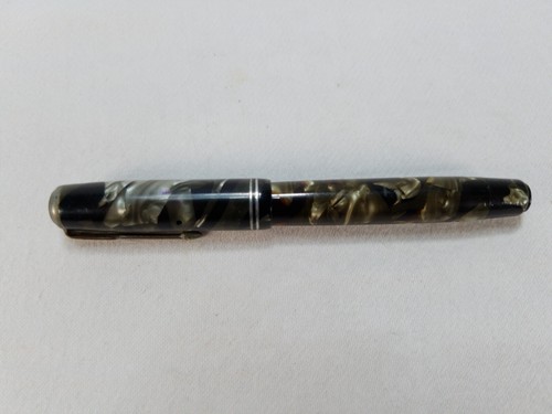 Vintage Parker Vacumatic Art Deco Arrow Gray Junior, Parts/Repair Two Bands - Picture 2 of 7