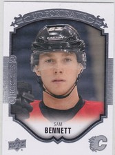 15/16 UD...SAM BENNETT...ROOKIES PORTRAITS....CARD # P-57...FLAMES