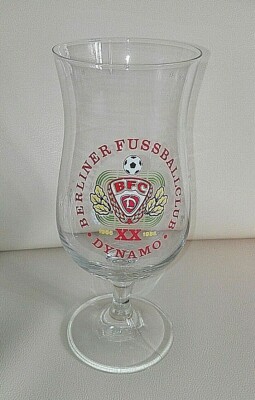 Orig. Biertulpe 20 Jahre BFC Dynamo Berlin DDR Oberliga Meister Fußball Glas