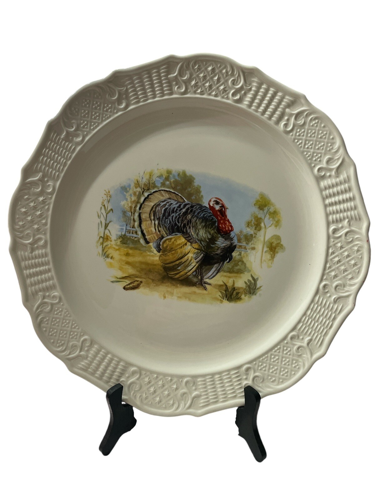 Vtg Ironstone Thanksgiving Canonsburg Pottery 15
