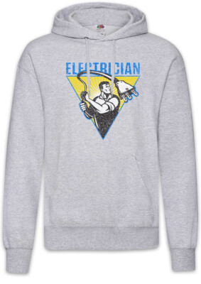 Electrician III Hoodie Kapuzenpullover Electrical Engineer Worker Electricist