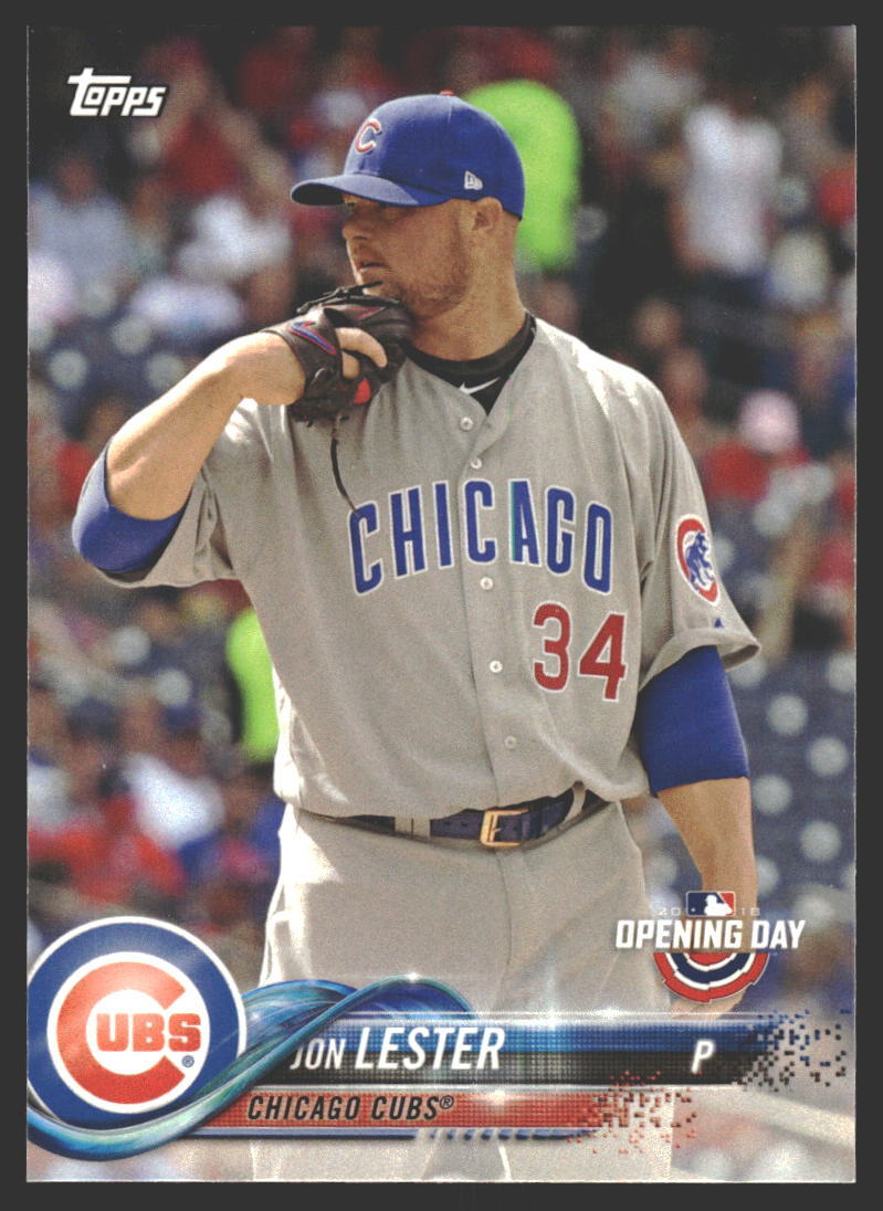 2018 Topps Opening Day #25 Jon Lester Near mint or better | eBay