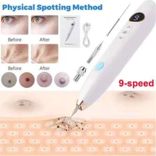LCD Laser Plasma Skin Tag Remover Age Spot Pen Mole Wart Tattoo Removal Machine