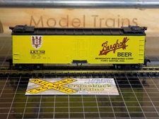 HO Life-Like 40' wood reefer Berghoff Beer ART 702 (Mo71720)